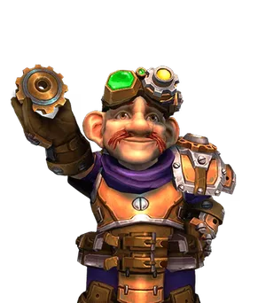 Gnome: Gnome with goggles and a tool