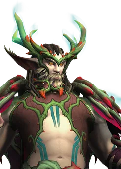 Haranir: Haranir with antlers of vines and green markings