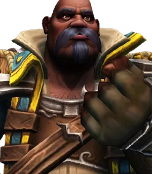 Kul Tiran: Kul Tiran with a beard and a sailor coat