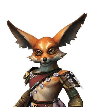 Vulpera: Vulpera with large fox ears